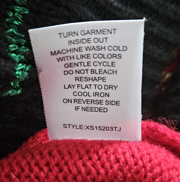 Blizzard Bay Oh Snap Gingerbread Christmas Holiday Sweater Vest Sz XL - Picture 14 of 14